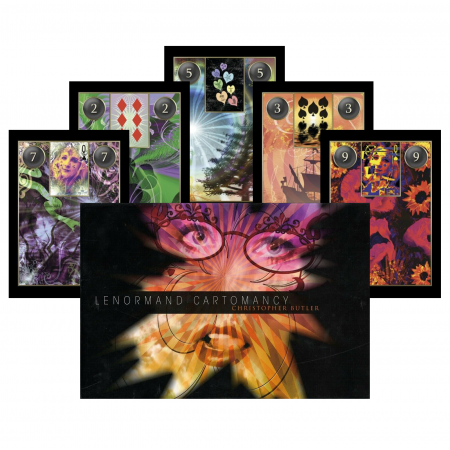 Lenormand Cartomancy kortos Schiffer Publishing